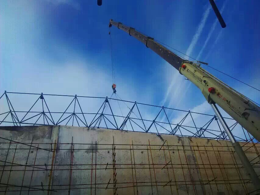 平谷食堂网架结构工程